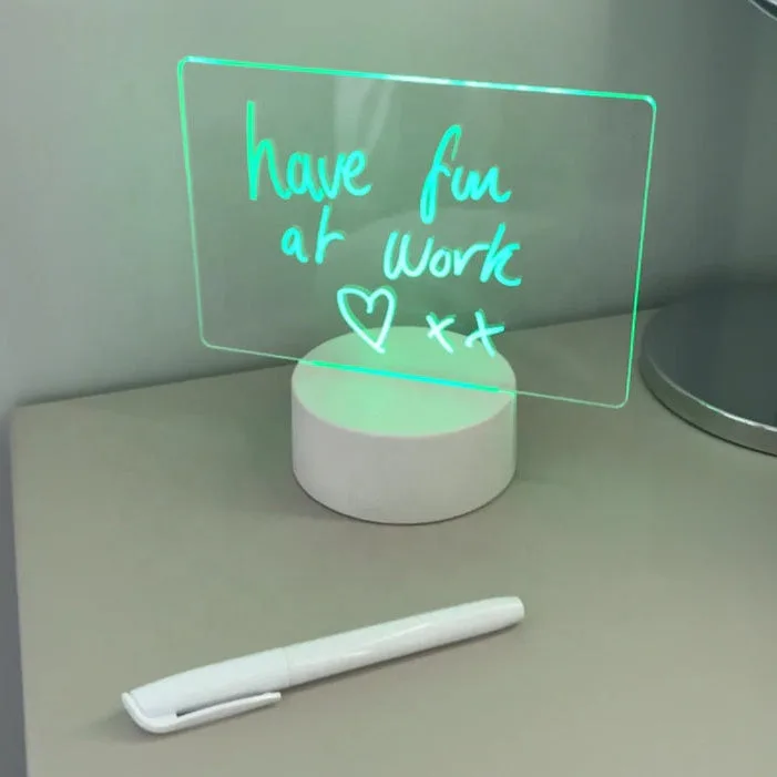 Led Note Board Lamp — photo 4