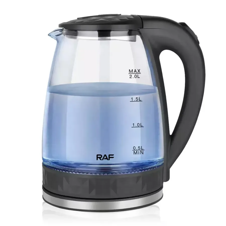 Raf Glass 2 Litre Electric Kettle Heater R7865 R7218 — photo 2