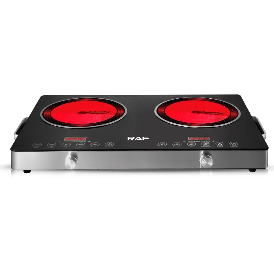RAF Electric Infrared Cooker Cooktop Electric Stove Dual Burner R8050 — photo 3