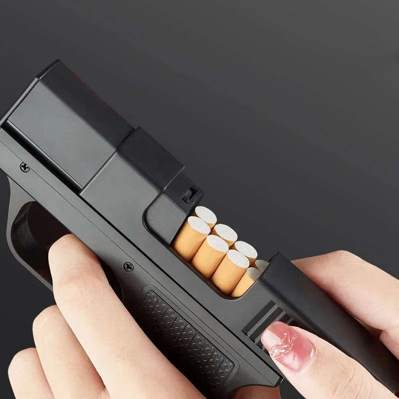Pistol Lighter Torch Gas Gun Lighters Cigarette Case — photo 3