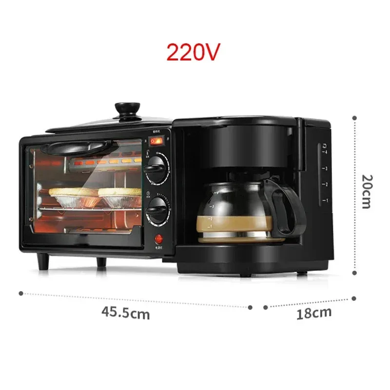 Raf 3 In 1 Breakfast Maker Grill-Frye-Coffe maker 9 Litre R5308B β photo 4