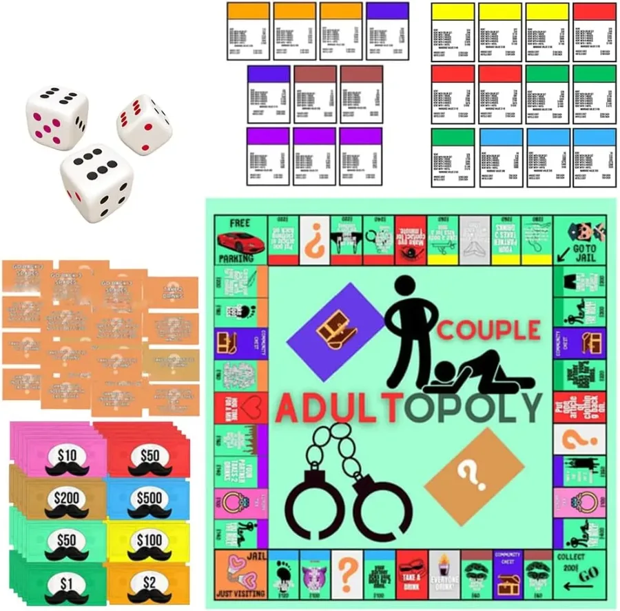 Monopoly Adult - Couples Board Game β photo 3