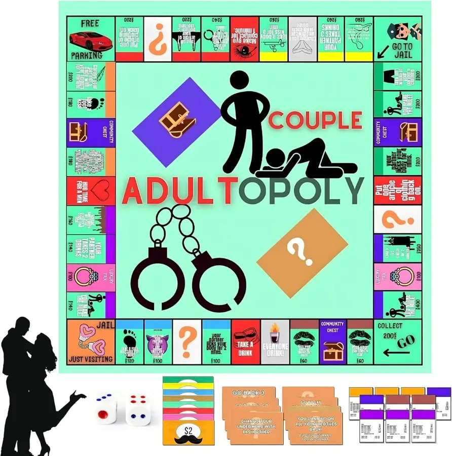 Monopoly Adult - Couples Board Game