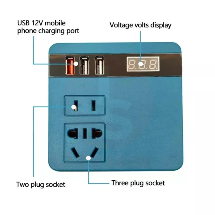 Multifunction Lithium Battery Inverter 21V TO 220V β photo 3