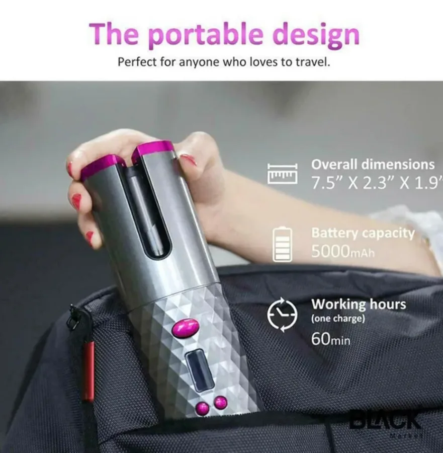 Cordless Automatic Hair Curler — photo 3